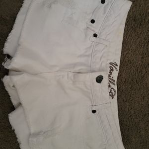 White shorts